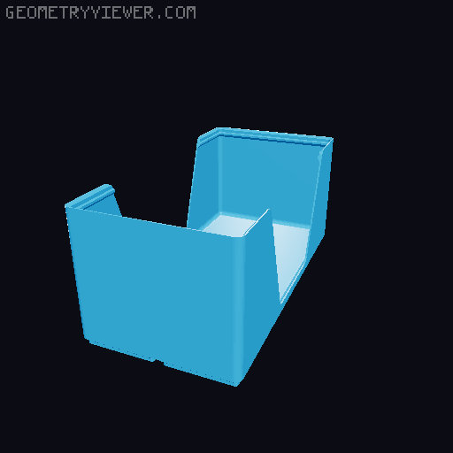 Gridfinity wall cutout collection 3D model thumbnail