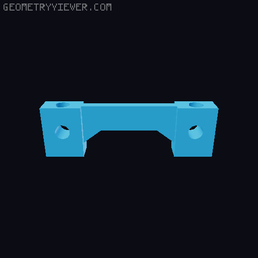 Modular Spool Rack 3D model thumbnail