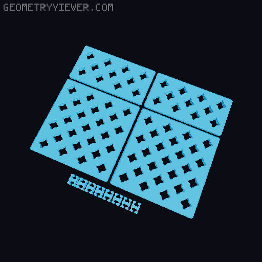 Macro Keyboard - Electroblok Project - PrintABlok 3D model thumbnail