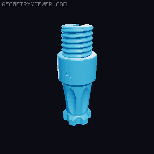 Allen Screwdriver 3D model thumbnail