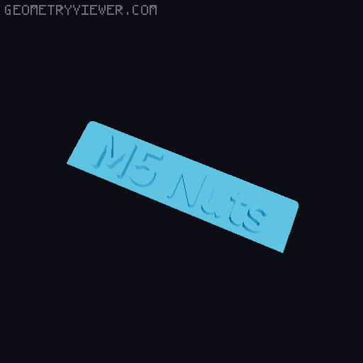 Labels 3D model thumbnail