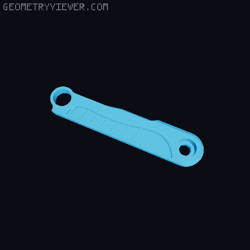 Mini Pocket Knife 3D model thumbnail