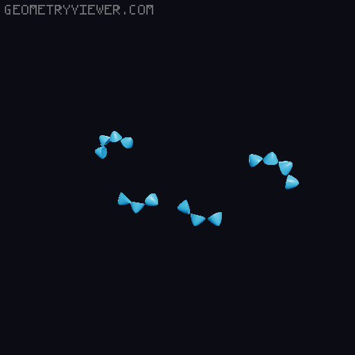 Cute Stitch Remix - 5 Color - MMU 3D model thumbnail