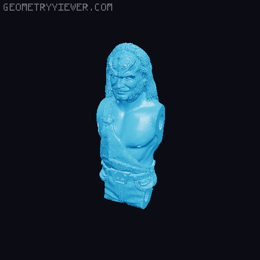 Malor action figure- Star Trek Lower Decks 3D model thumbnail