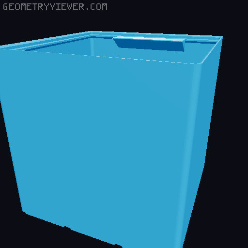 Gridfinity cups height 18 (130mm) collection 3D model thumbnail