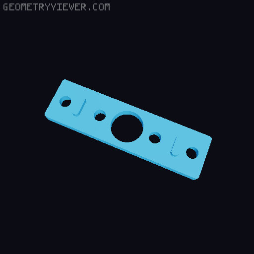 RCA backplates for the Apple IIGS 3D model thumbnail