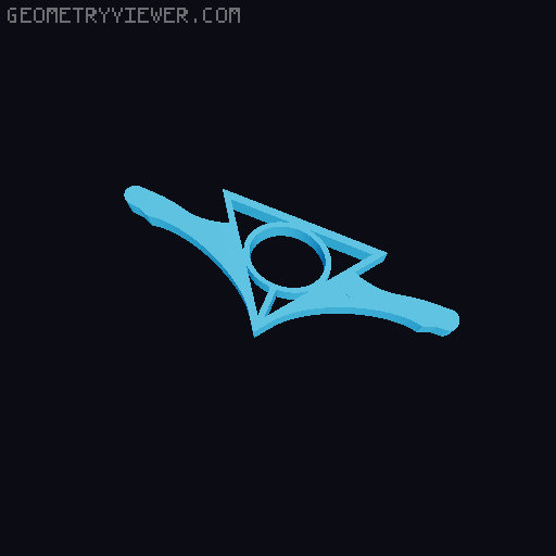 Book page holder 3D model thumbnail
