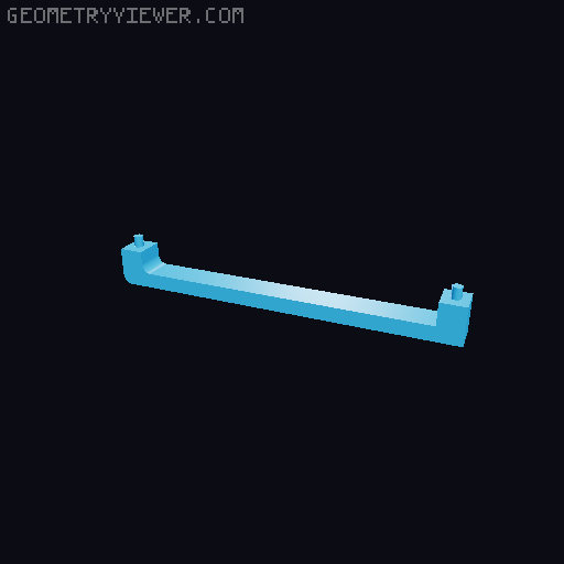 Bambu AMS Drawer Addition 3D model thumbnail
