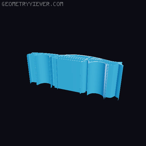 Car silhouettes! different models 3D model thumbnail