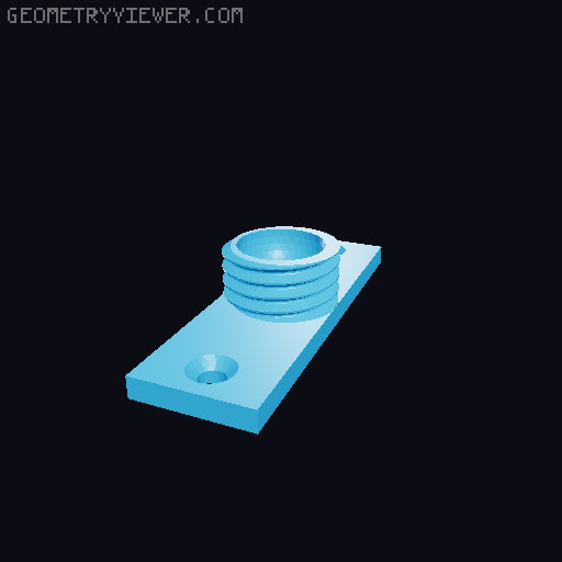 Ball joint 3D model thumbnail