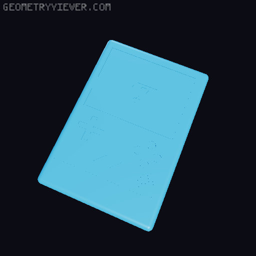 Miyoo Mini PLUS "GripCase" 3D model thumbnail