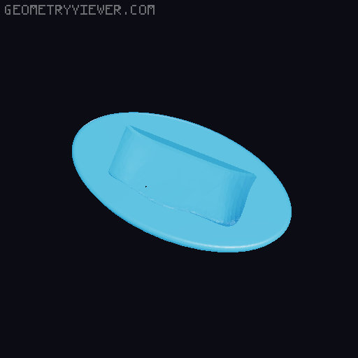 Hand Stand (for Posable Articulated Hand Model by Michael Wycoff) 3D model thumbnail