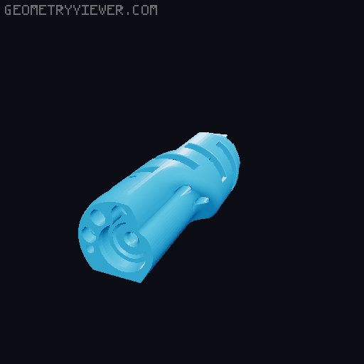 MMU3 PC4 - 1/8" 3D model thumbnail