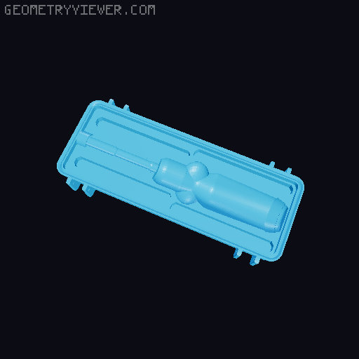 LTT Screwdriver Case 3D model thumbnail