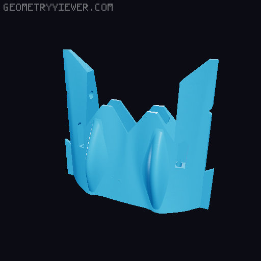 Fighter jet rc plane 3D model thumbnail