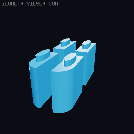 Modular Shelving for IoT Devices 3D model thumbnail