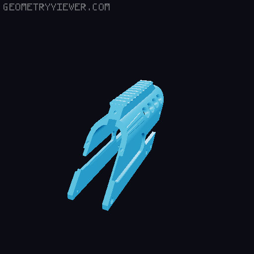 Vanishing Point - Compact Nerf Bullpup 3D model thumbnail