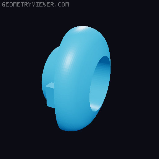 Bender articulated model 3D model thumbnail