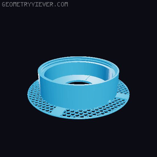 Reinforced filament sample spool (200g) 3D model thumbnail