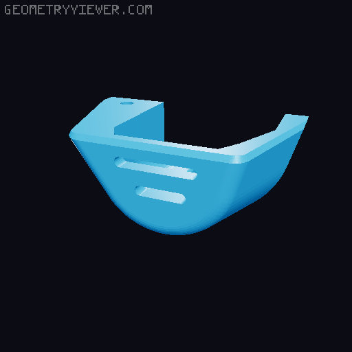 Protean-K Blaster - Remixed from Protean by Flygonial 3D model thumbnail