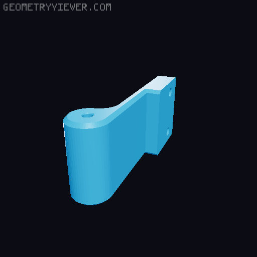 SV08 270deg Hinges - CN3D Enclosure 3D model thumbnail
