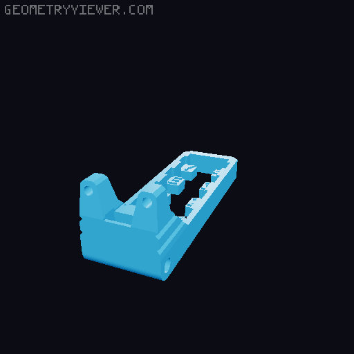 Yeethammer Flip Up Sight 3D model thumbnail