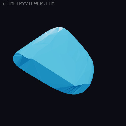 smile toothbrush holder 3D model thumbnail