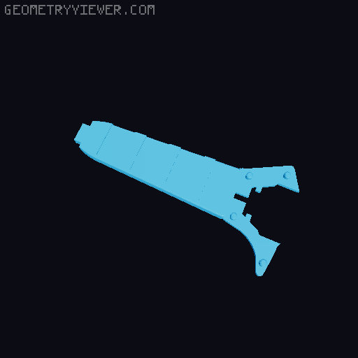 Klingon D'k tahg Knife - Star Trek 3D model thumbnail