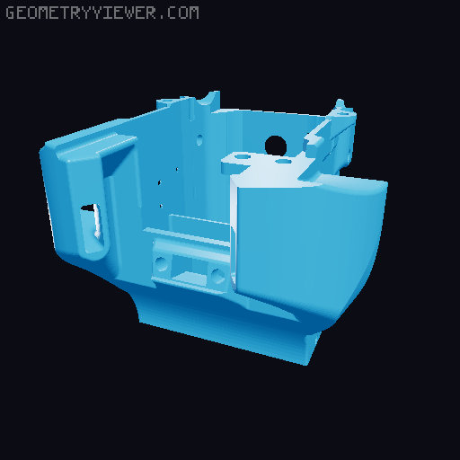 Neptune 4 HGX Fan5015 3D model thumbnail