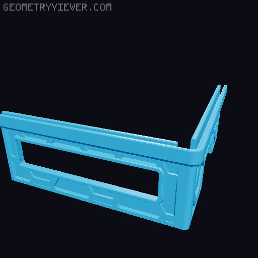 Creality K1 Riser 3D model thumbnail