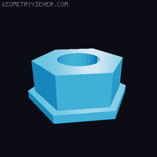 Elegant Screwiverse Inserts for Honeycomb Storage Wall (HSW) 3D model thumbnail