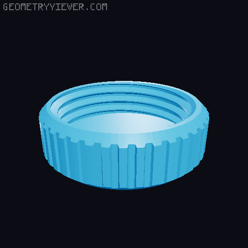 Outdoor Container / Pill Box 3D model thumbnail