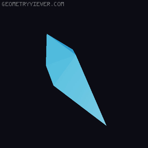 Geometric Wolf/Fox Simplified 200mm 3D model thumbnail