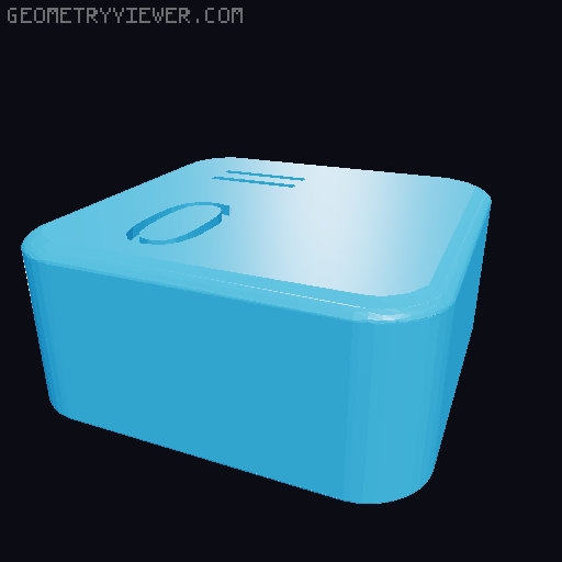 Keycaps - Ergodox compatible 3D model thumbnail