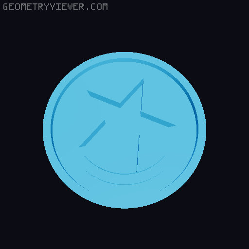 movable can lid (pohyblivé víčko na plechovku). 3D model thumbnail
