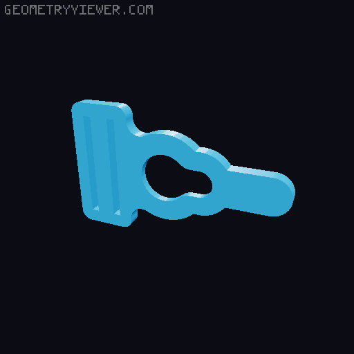 QuickClip 3D model thumbnail