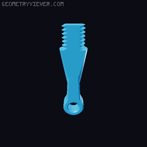 Fishing Float Bobber 3D model thumbnail