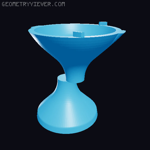 Trophy: World's Best CSS Developer / (Glueable + Lid) edition 3D model thumbnail