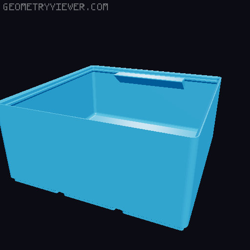 Gridfinity cups height 8 (60mm) collection 3D model thumbnail