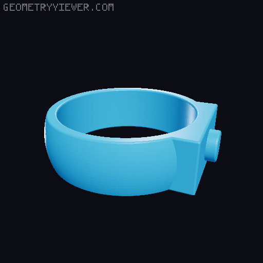 The Brick Ring of Creativity 3D model thumbnail