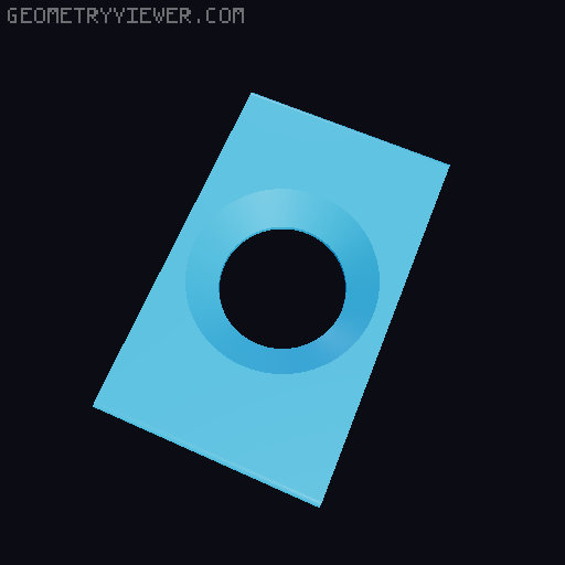 Simple Sanding Block 3D model thumbnail