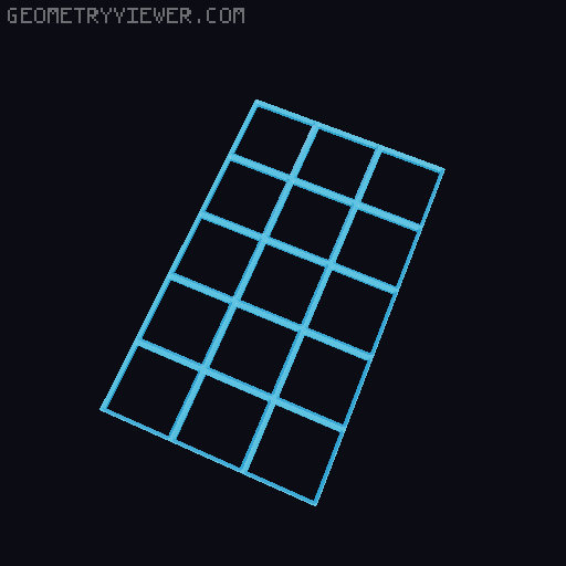Gridfinity Superlight Baseplates 3D model thumbnail