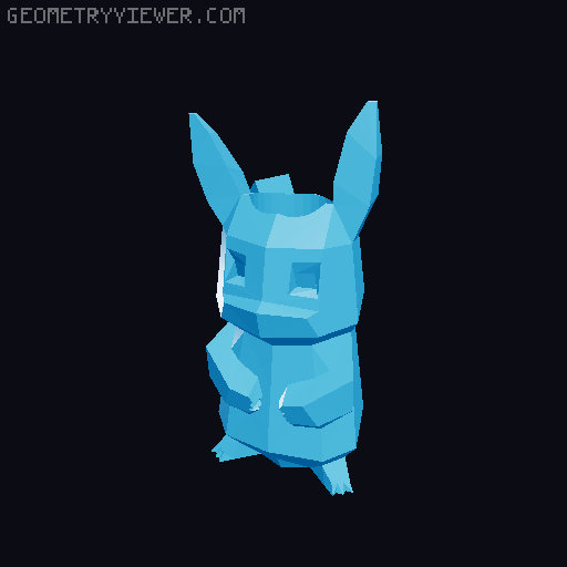 Pokemon Tube Holders V2 - Gridfinity 3D model thumbnail