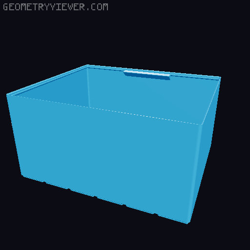 Gridfinity cups height 18 (130mm) collection 3D model thumbnail