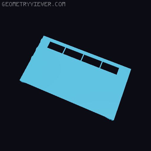 Giga's Garage Display (Generic 1/64 Garage) 3D model thumbnail