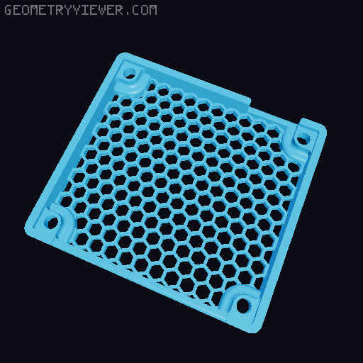 Orange Pi Zero 3 Case 3D model thumbnail