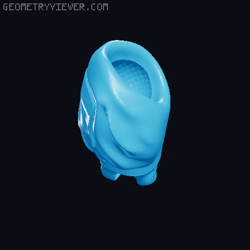 Jointed Astronaut 3D model thumbnail