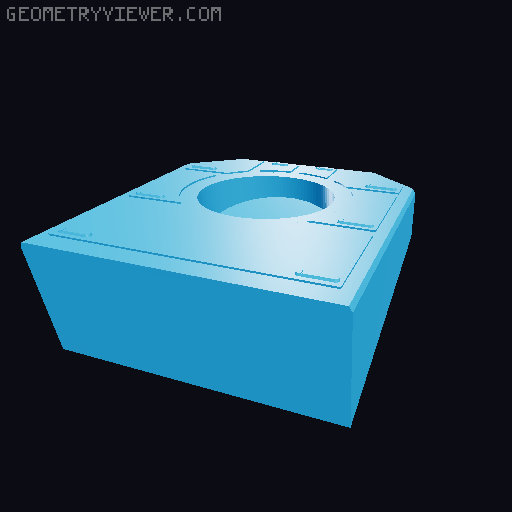 AFA - Galaxy - 4.5" Scale - Science Lab 3D model thumbnail