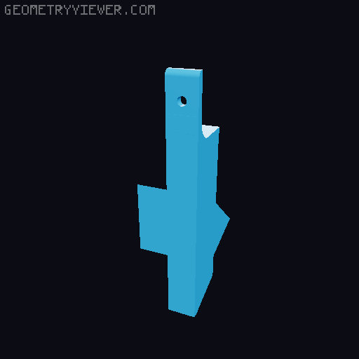 Modular Pedalboard Remix for Various Attachments 3D model thumbnail