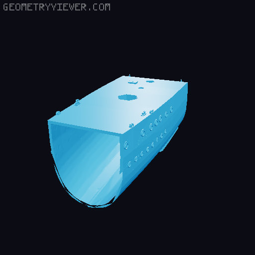 1;120 Scale RC wickes class destroyer  3D model thumbnail